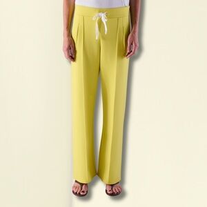 cogthebigsmoke Yellow Wide Leg Women's Pants